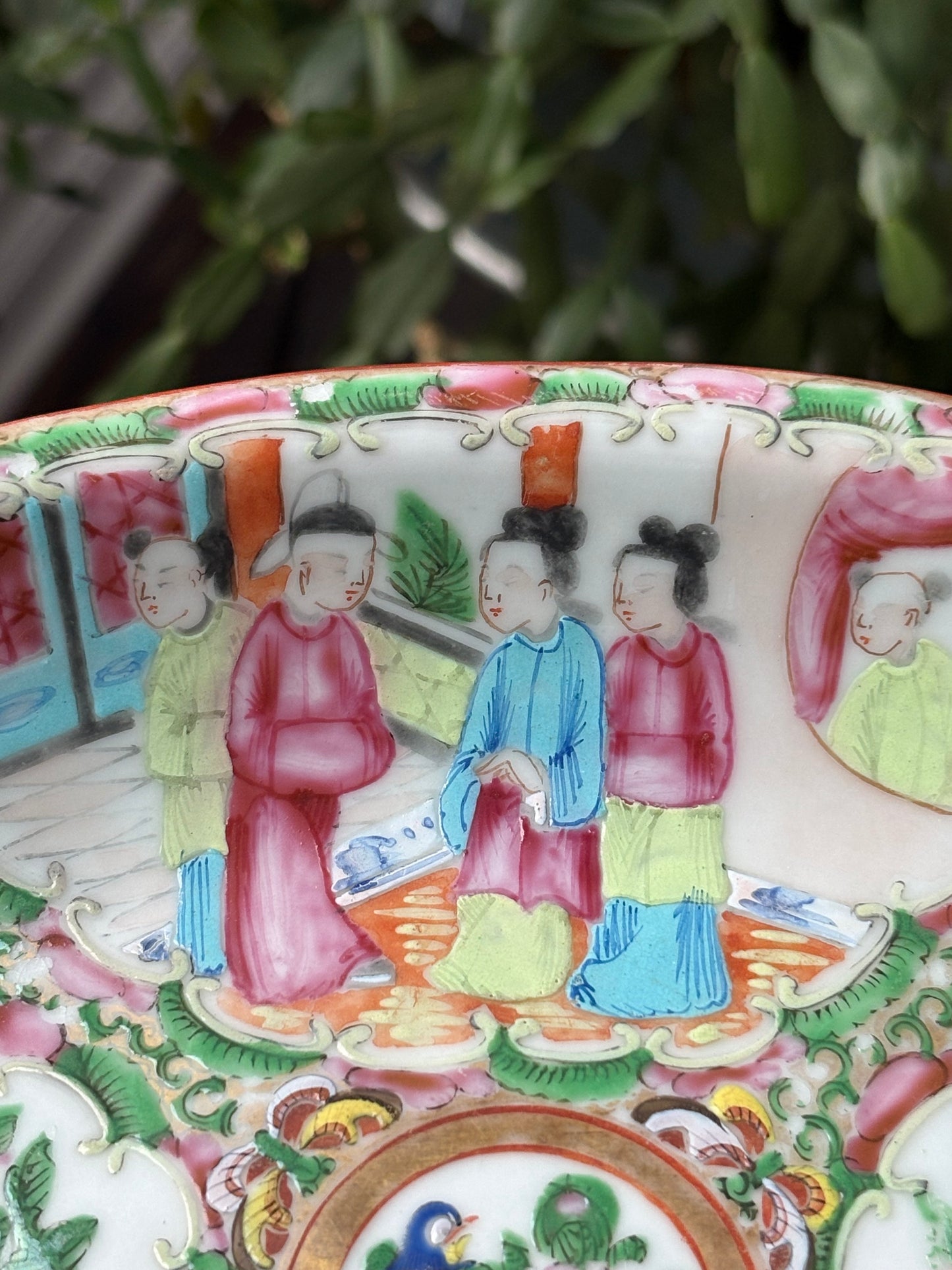 Antique Rose Famille Bowl