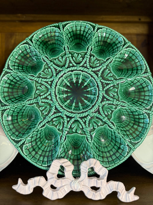 Live 12/2 for Jessica - Vintage Signed French 15” Master Oyster Plate