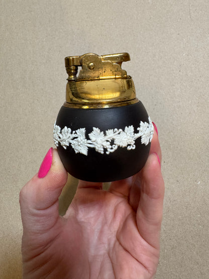 Black bassalt Wedgewood lighter