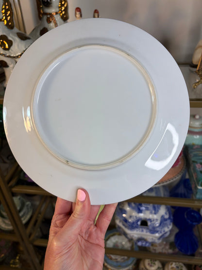 Lovely handpainted 1989 floral plate!