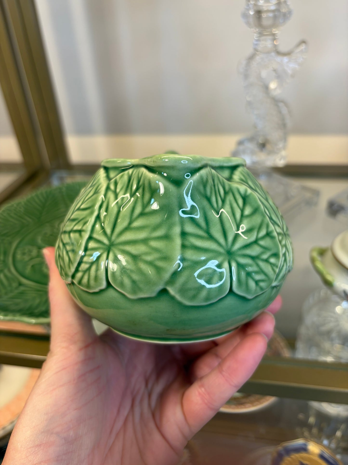 Beautiful Bordallo Pinheiro creamer!