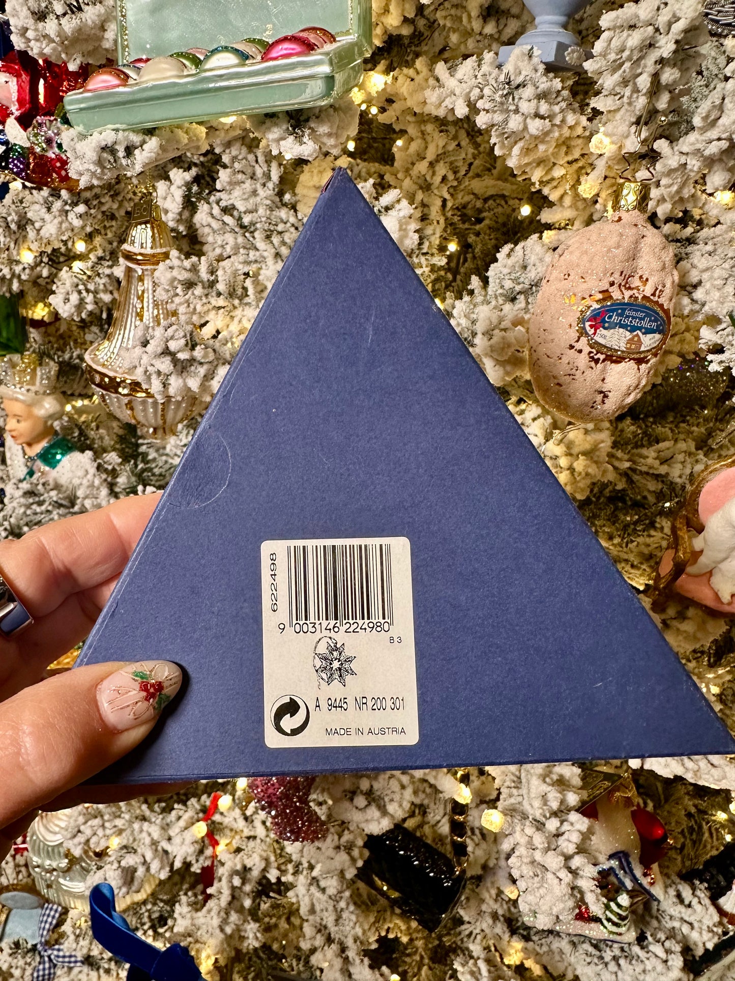 Swarovski Annual Ornament — 2003 Edition (Original Box & Certificate)