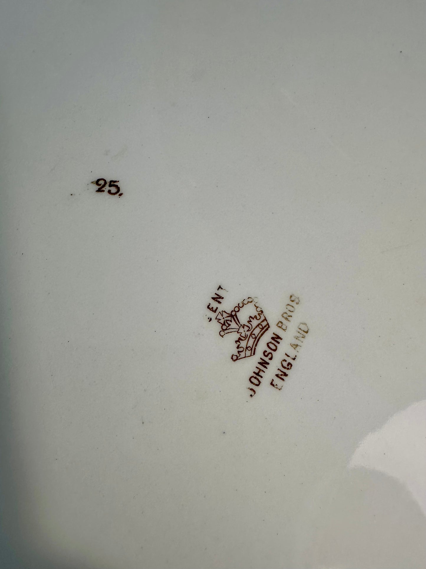 RARE Antique Regent Brown Transferware Lidded Tureen with Ladle & Underplate, 18"