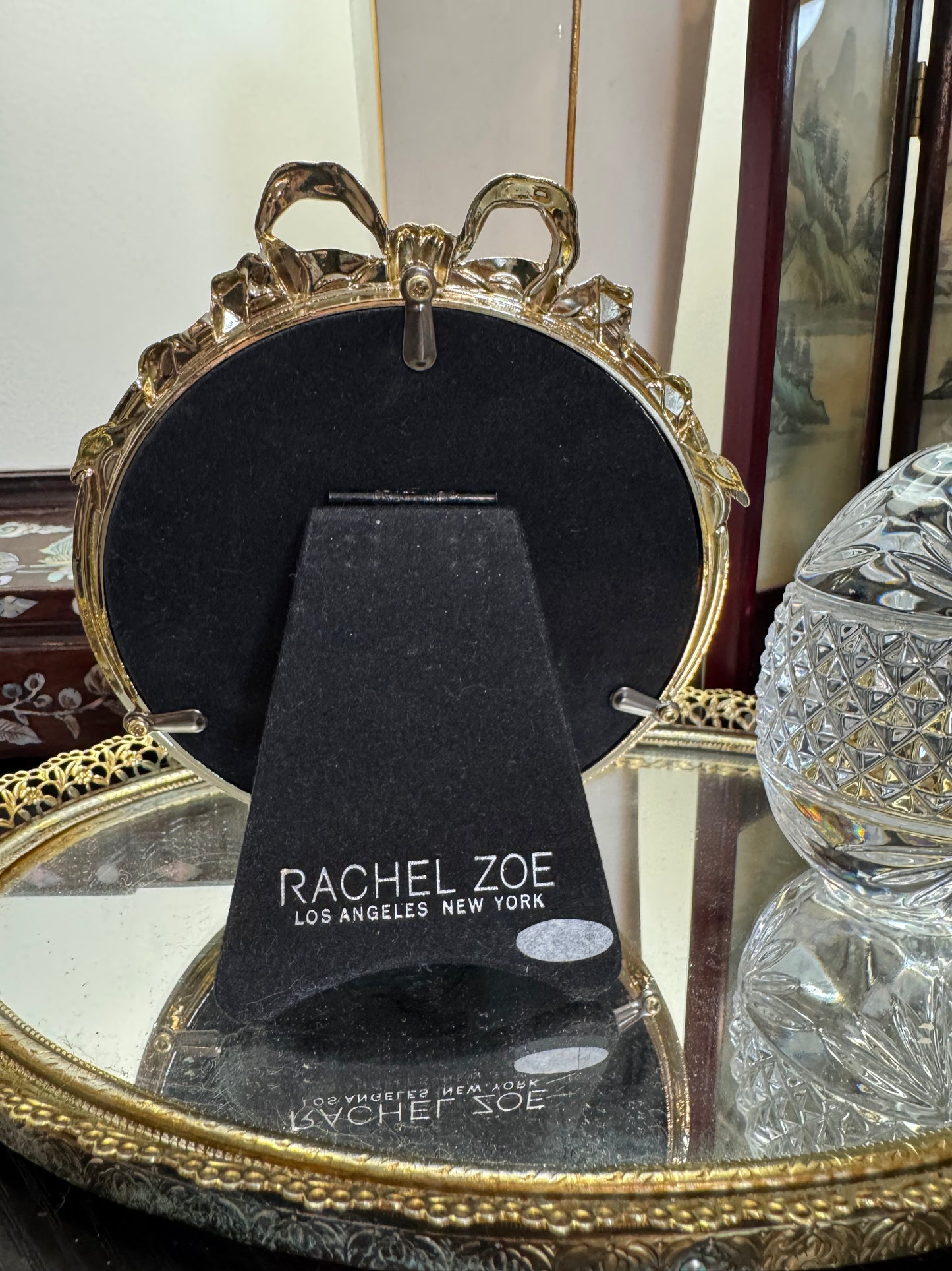 Pink roses sage green background