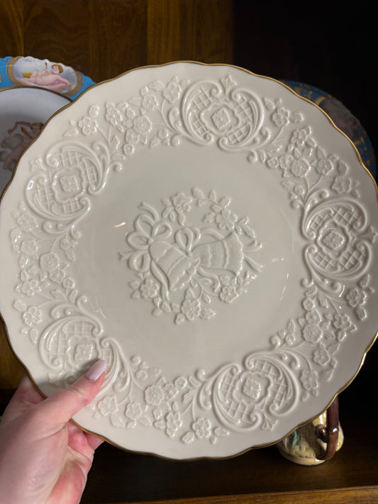 Live 12/2 for KD - Vintage Lenox Wedding Plate