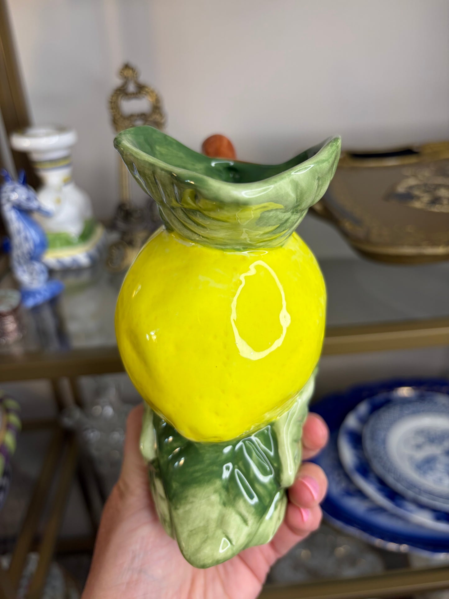 Reserved! Lovely lemon small pitcher!