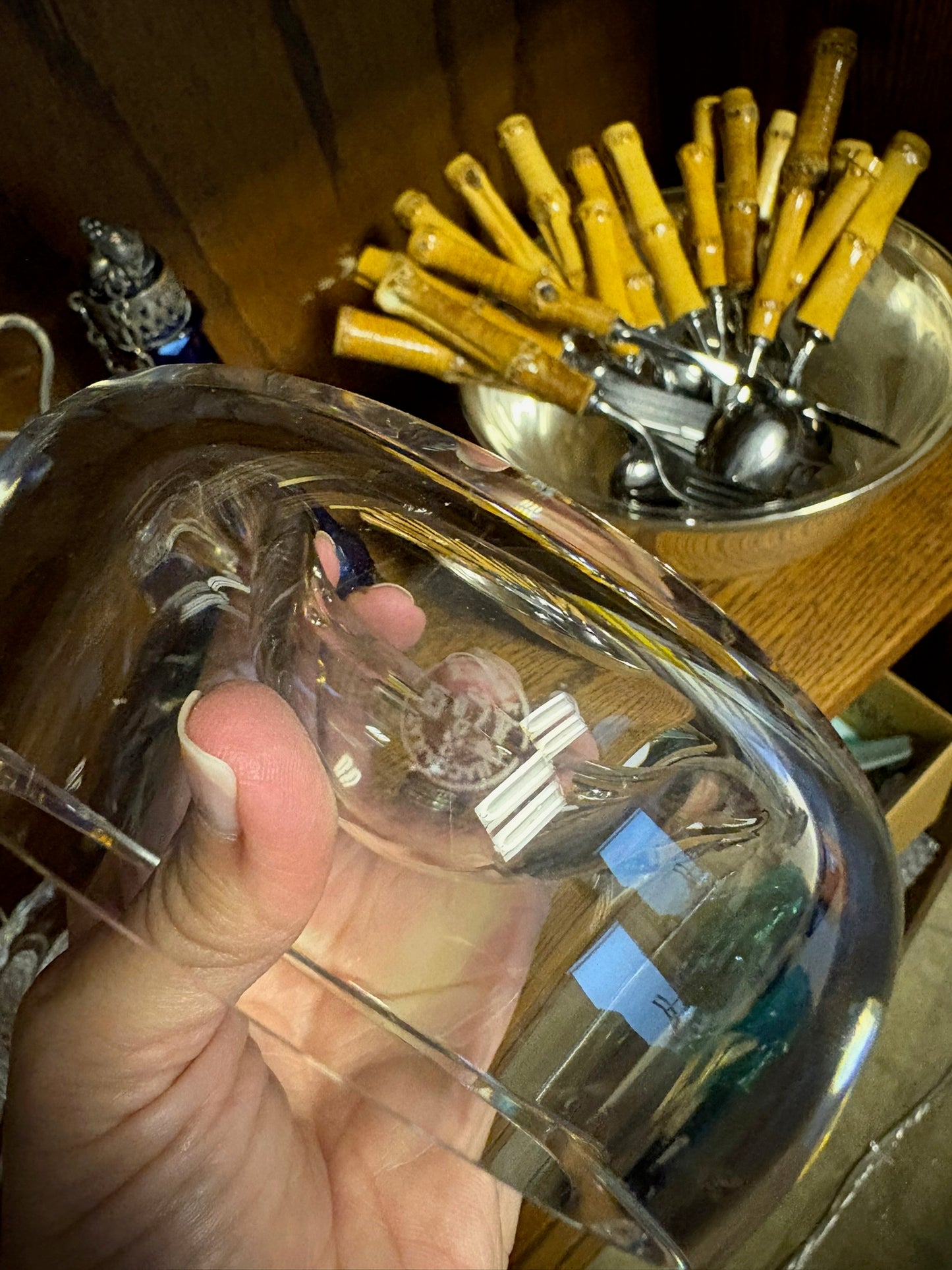 WCCR Charitable Item #183 | Baccarat Crystal Caviar Bowl | French Crystal Serving Dish