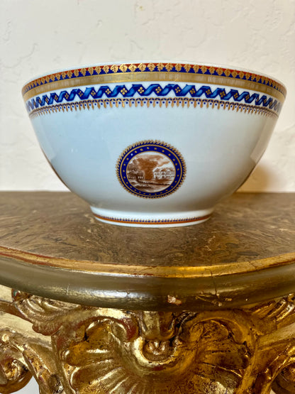 Mottahedeh × Vista Alegre Limited Edition Chinese Export Porcelain Bowl (No. 12 of 150)