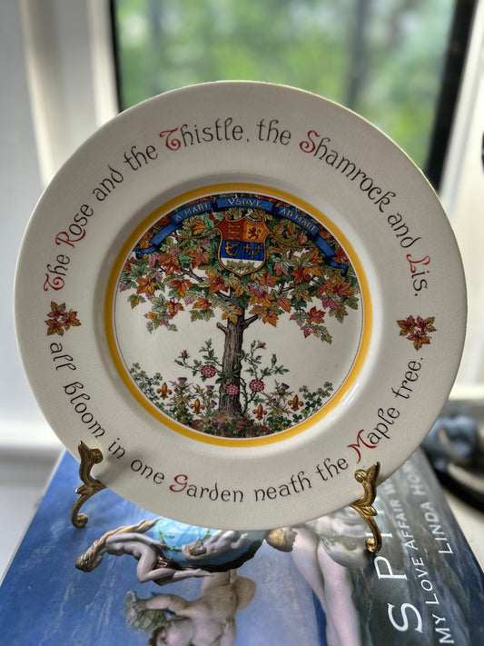 Royal DOULTON Commemorative Plate, 10.5”D - Excellent!