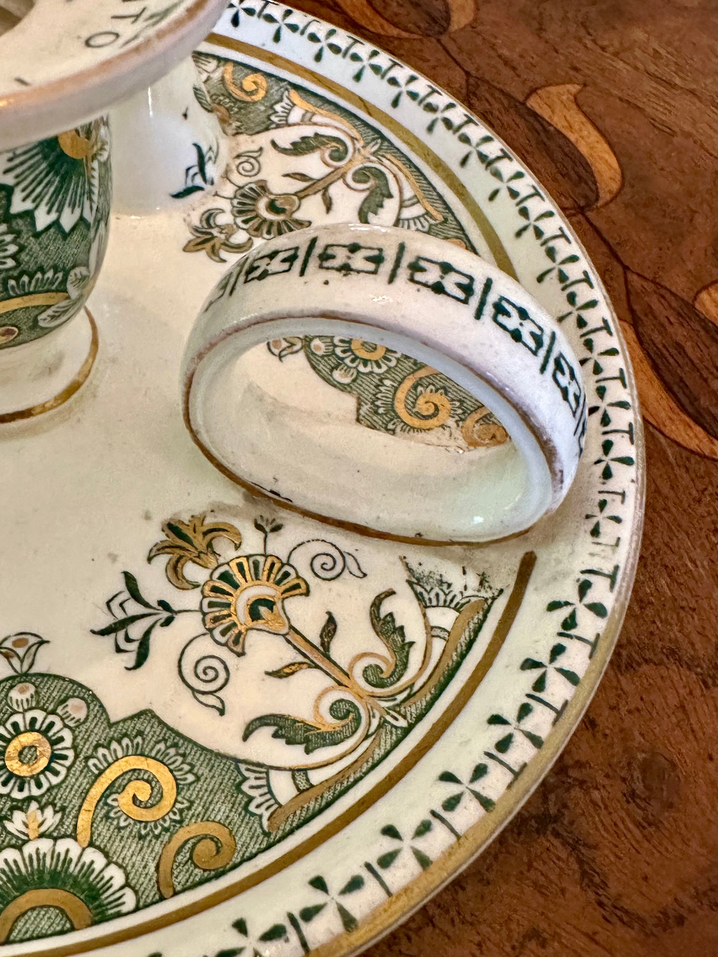 Antique Wedgwood Aesthetic Movement Chamberstick, c.1886