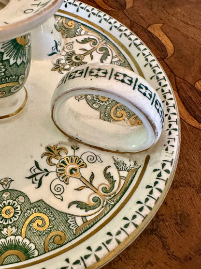 Antique Wedgwood Aesthetic Movement Chamberstick, c.1886