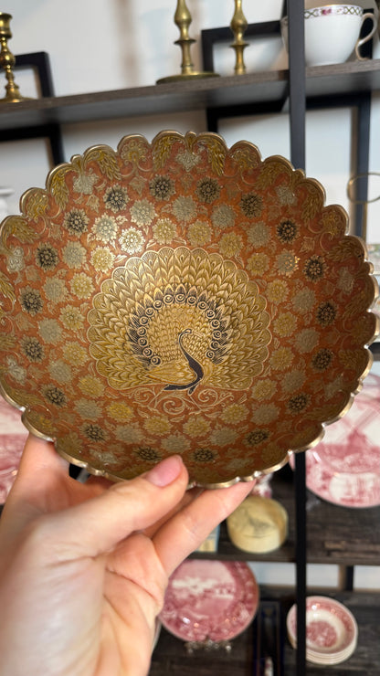 Reserved brass bowl