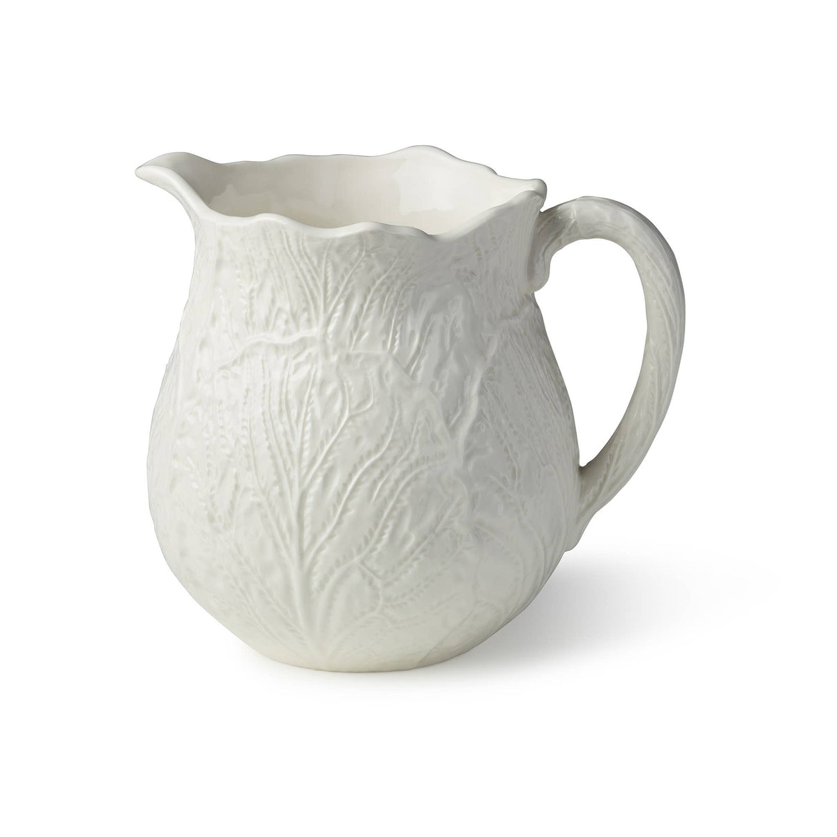 Le Jardin White Cabbage 3-D Pitcher