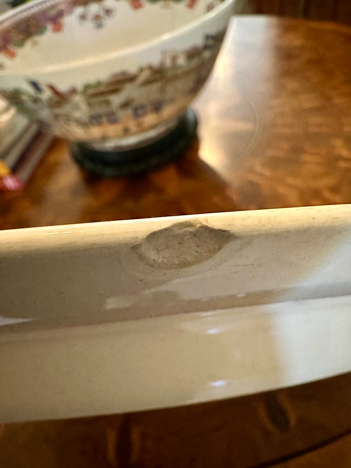 Antique Copeland Primrose Aesthetic Movement Brown Transferware Platter, c. 1883