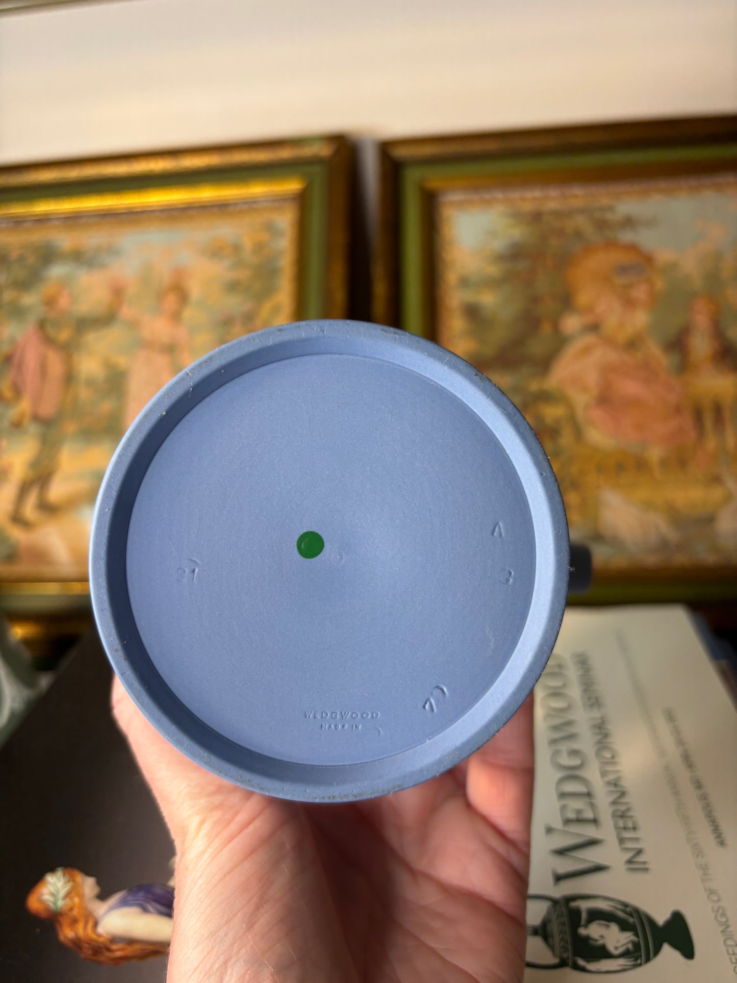 Wedgwood Jasperware Christmas 1981 mug!