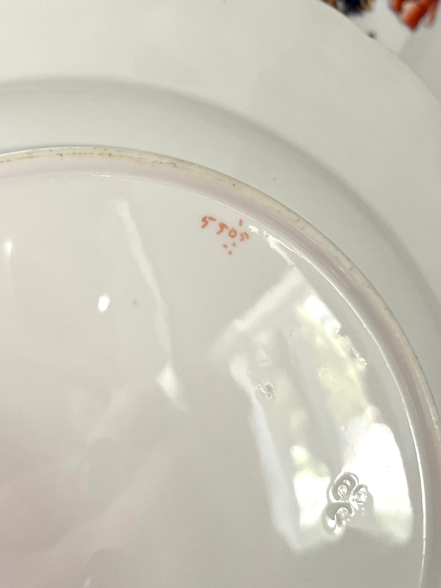 RESERVED - AMYLEA- Live 08/11 Elegant Antique Set of 8 Copeland England Dinner Plates - Marked And Date Stamped Circa 1899 Outstanding Condition 10”