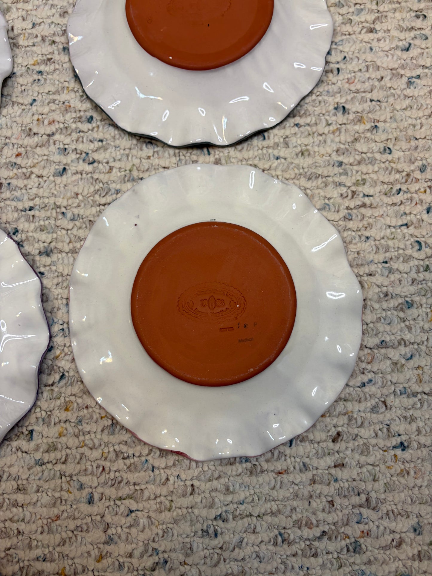 Mackenzie-Childs Madison fluted salad plate!