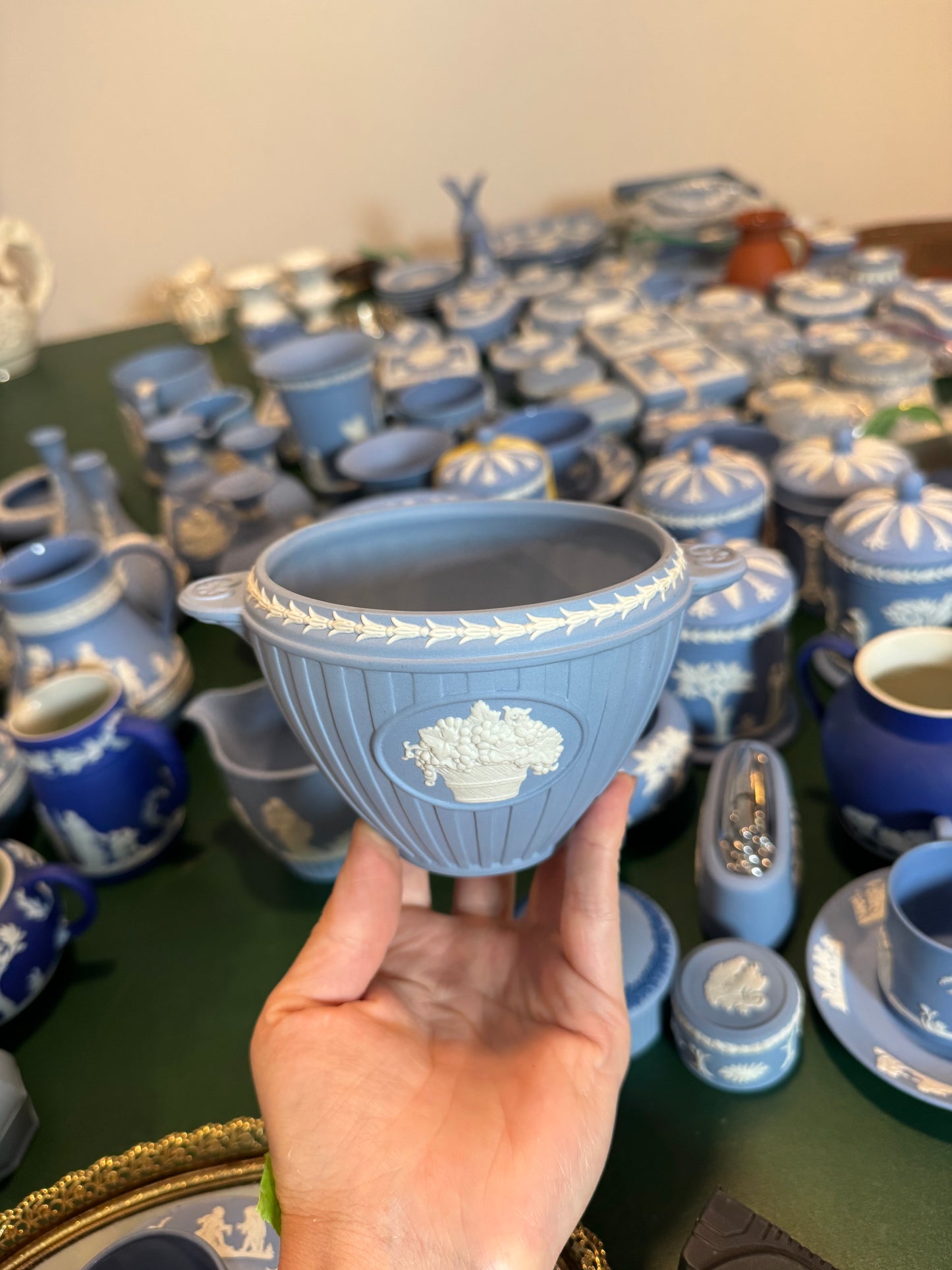 Reserved Wedgwood planter pot