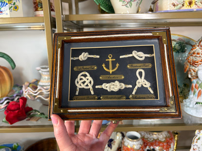 Nautical maritime dresser box with brass!