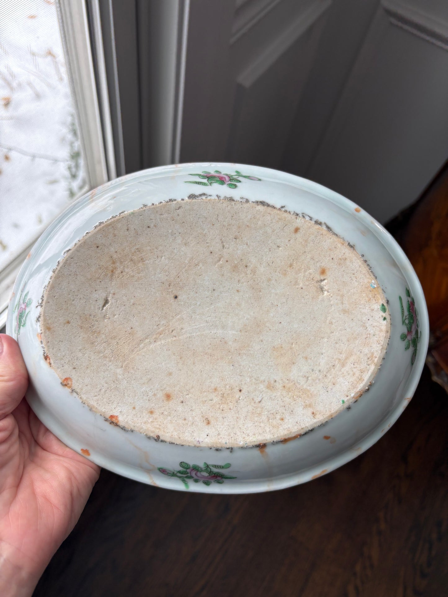 Antique Rose Famille Bowl