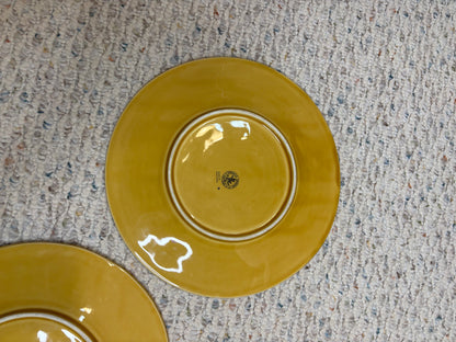 Reserved! Bordallo Pinheiro leaf plates pair!