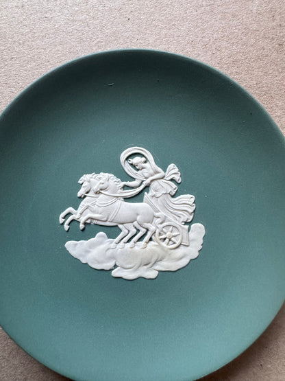Wedgewood teal small plate 4”