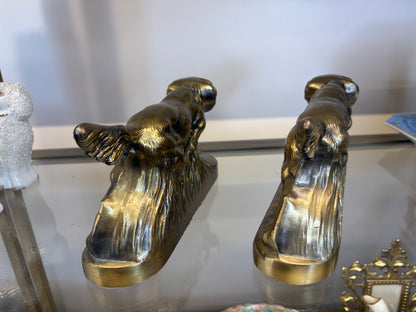 Striking dog bookends pair!