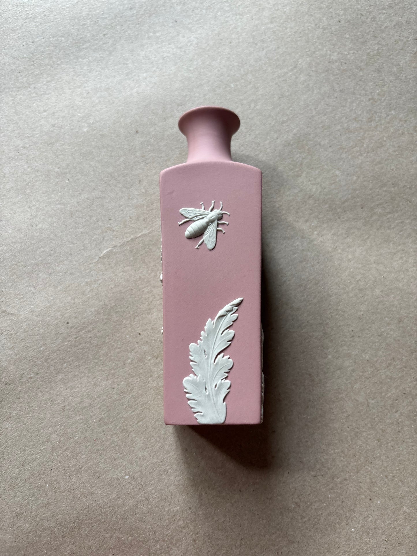 Gorgeous pink bee bud vase Wedgwood