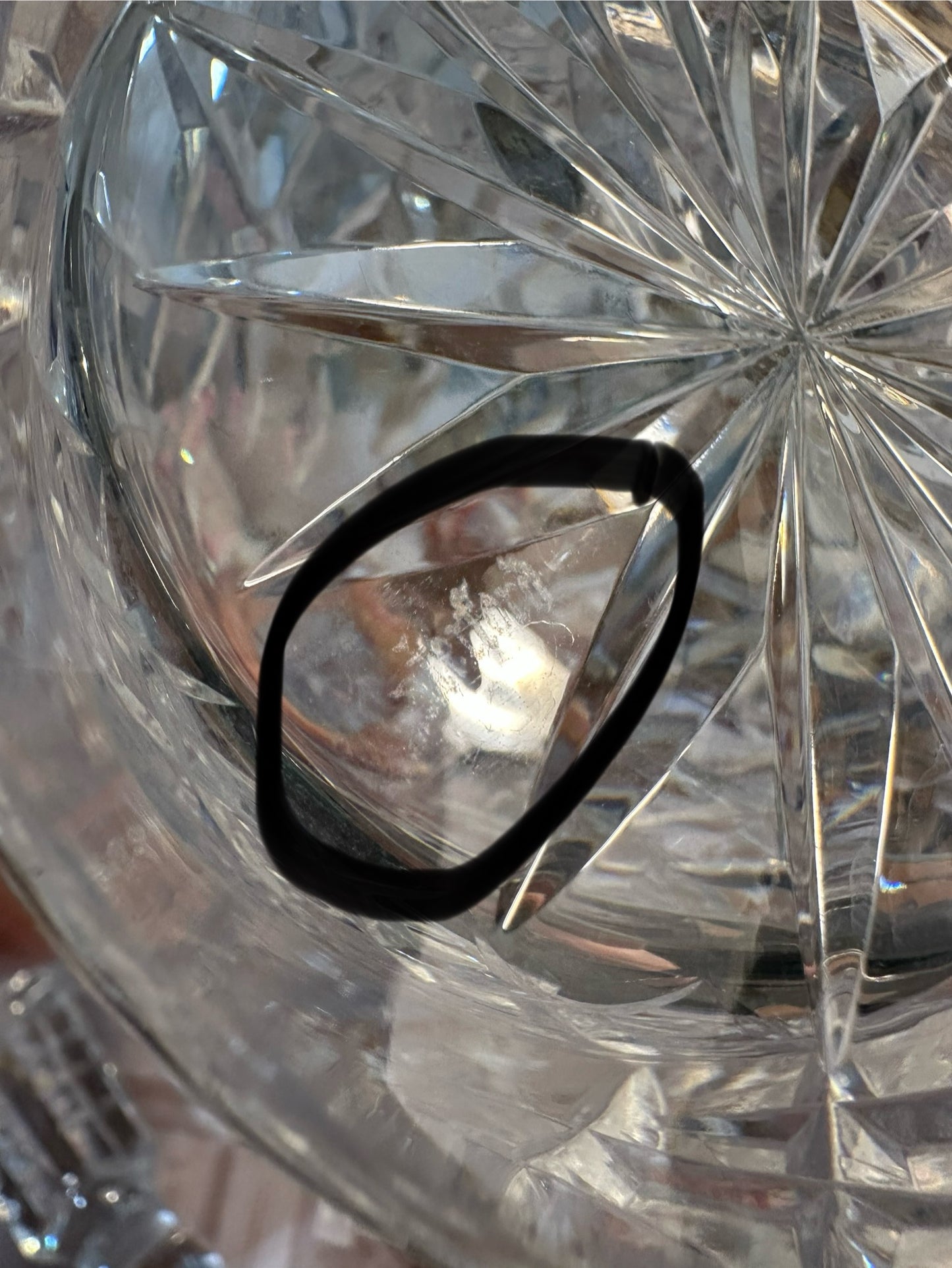 PRISTINE Vintage Waterford Lismore Crystal Wine Decanter, Made in Ireland, 13"