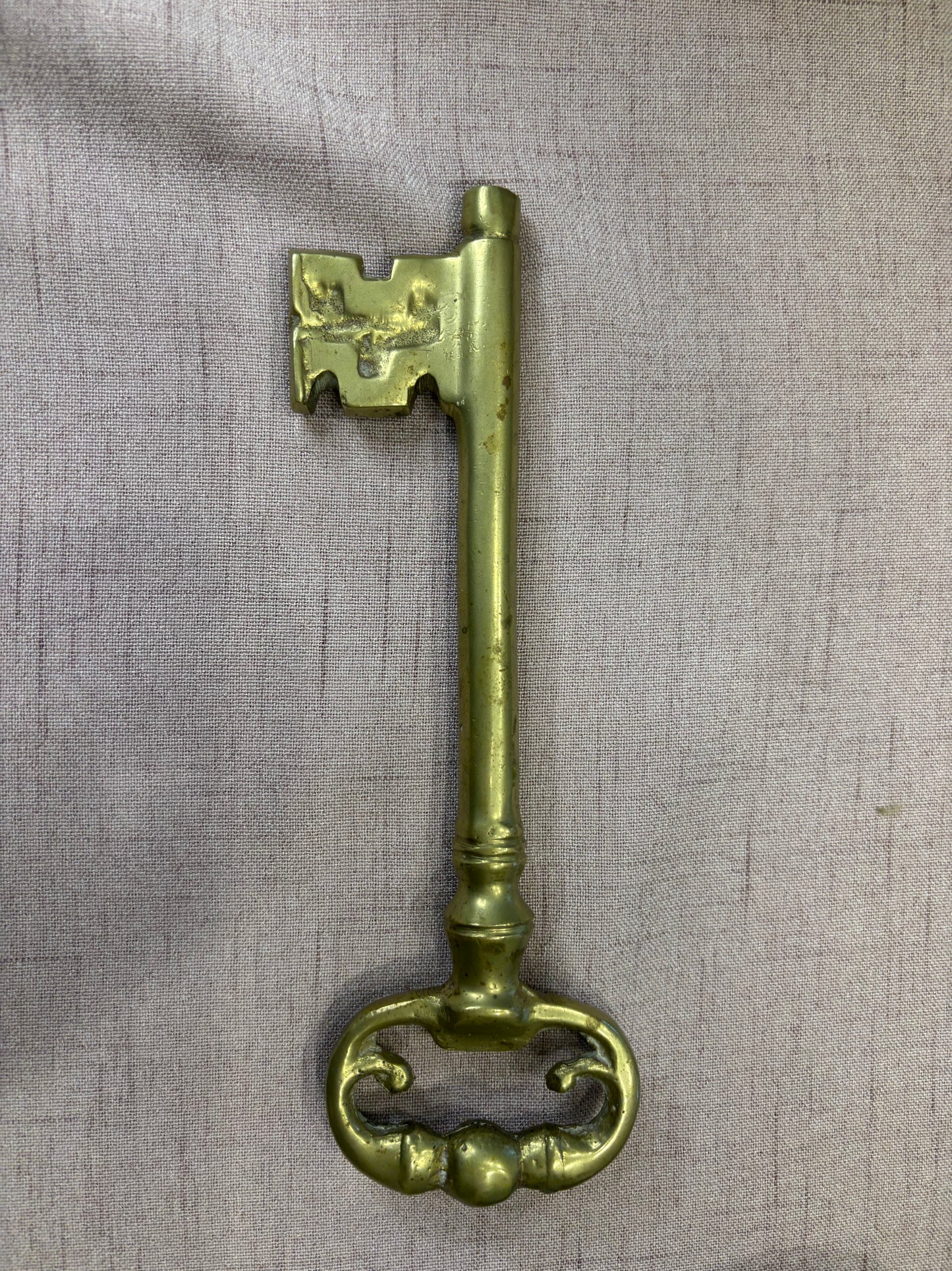 Vintage brass skeleton key!