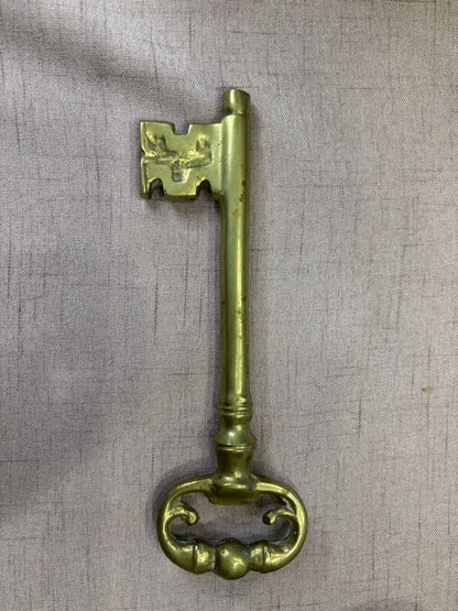 Vintage brass skeleton key!