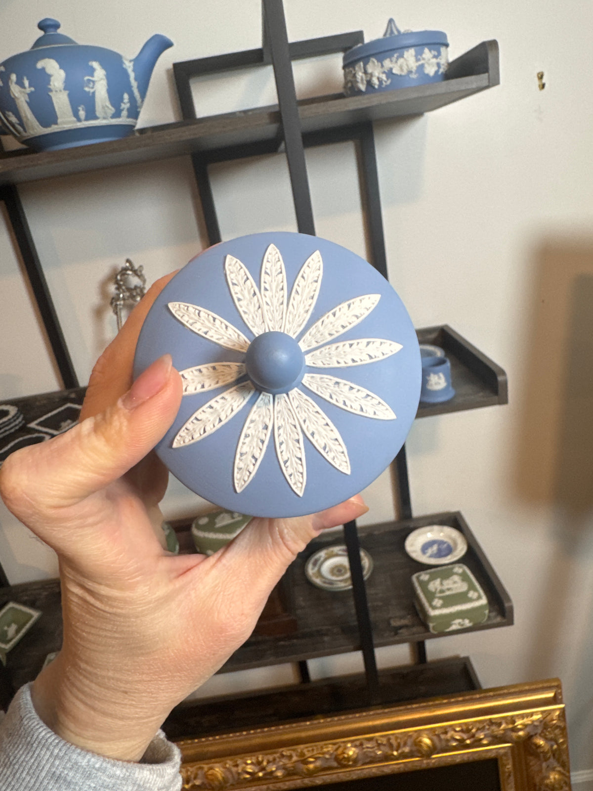 Wedgwood tall trinket box
