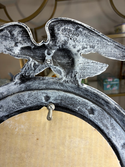 Beautiful cast metal painted federal Eagle mirror!