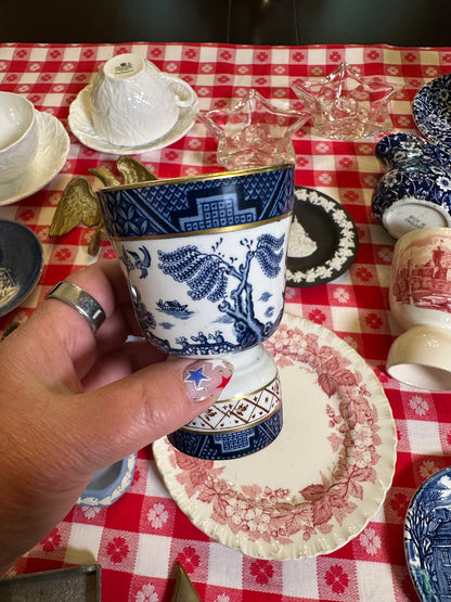 Booths Real Old Willow Egg Cup