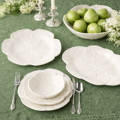 White Cabbage 3-D Deep Bowl | 12.5" x 5"