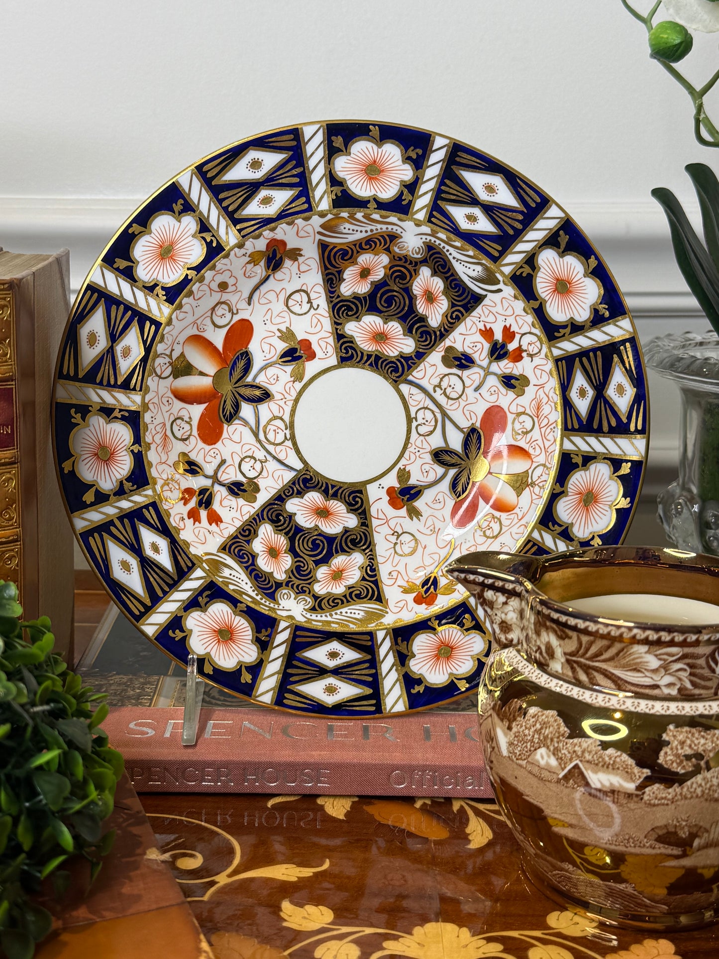 Royal Crown Derby Imari 2451 Salad Plate | Bone China | England | 9”
