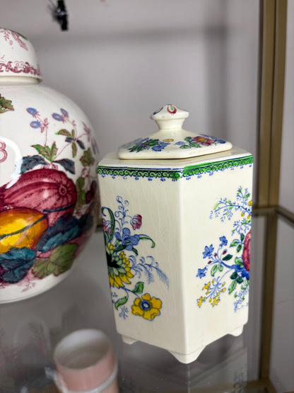 Beautiful Mason’s tea caddy!