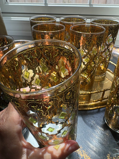 Set (8) Culver “Valencia” Tumblers