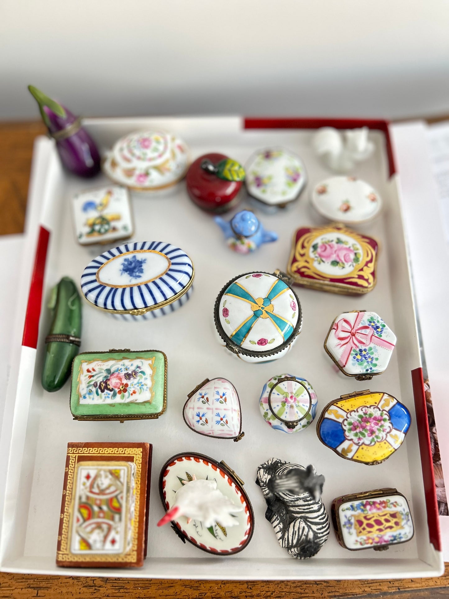 Collection of Vintage Limoges Boxes in Excellent Condition! available each