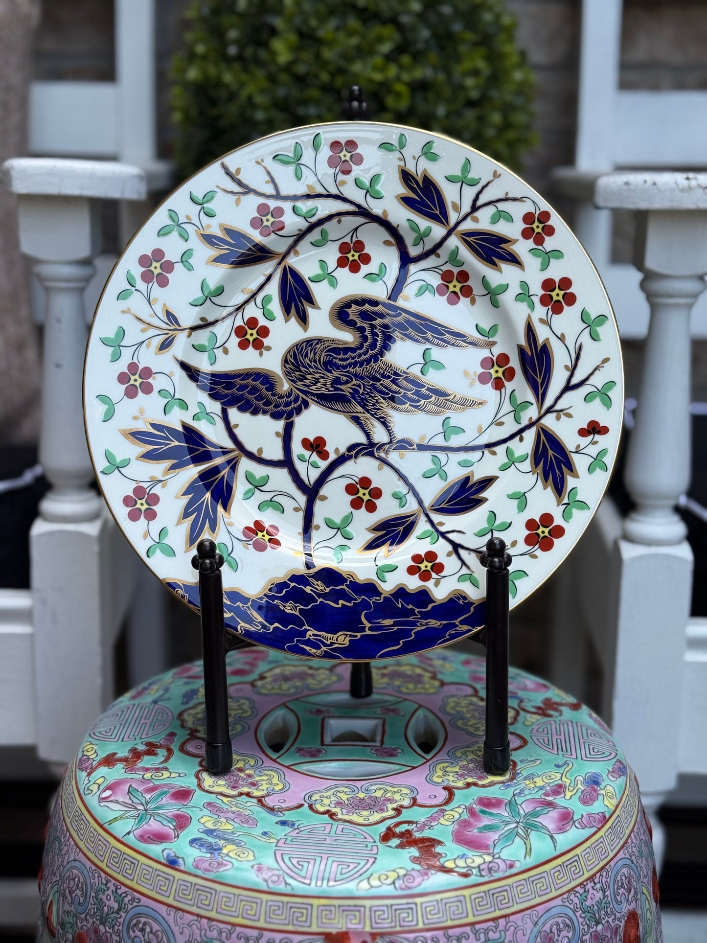 Royal Worcester “Independence 1776” Limited Edition Plate – 1976 Bicentennial Eagle Design, 10.5”