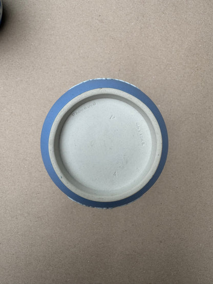 Light blue Wedgewood vase 8 inches tall ￼