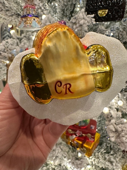 Christopher Radko “Merlot Merriment” Santa Glass Christmas Ornament | Retired 2010 | Poland