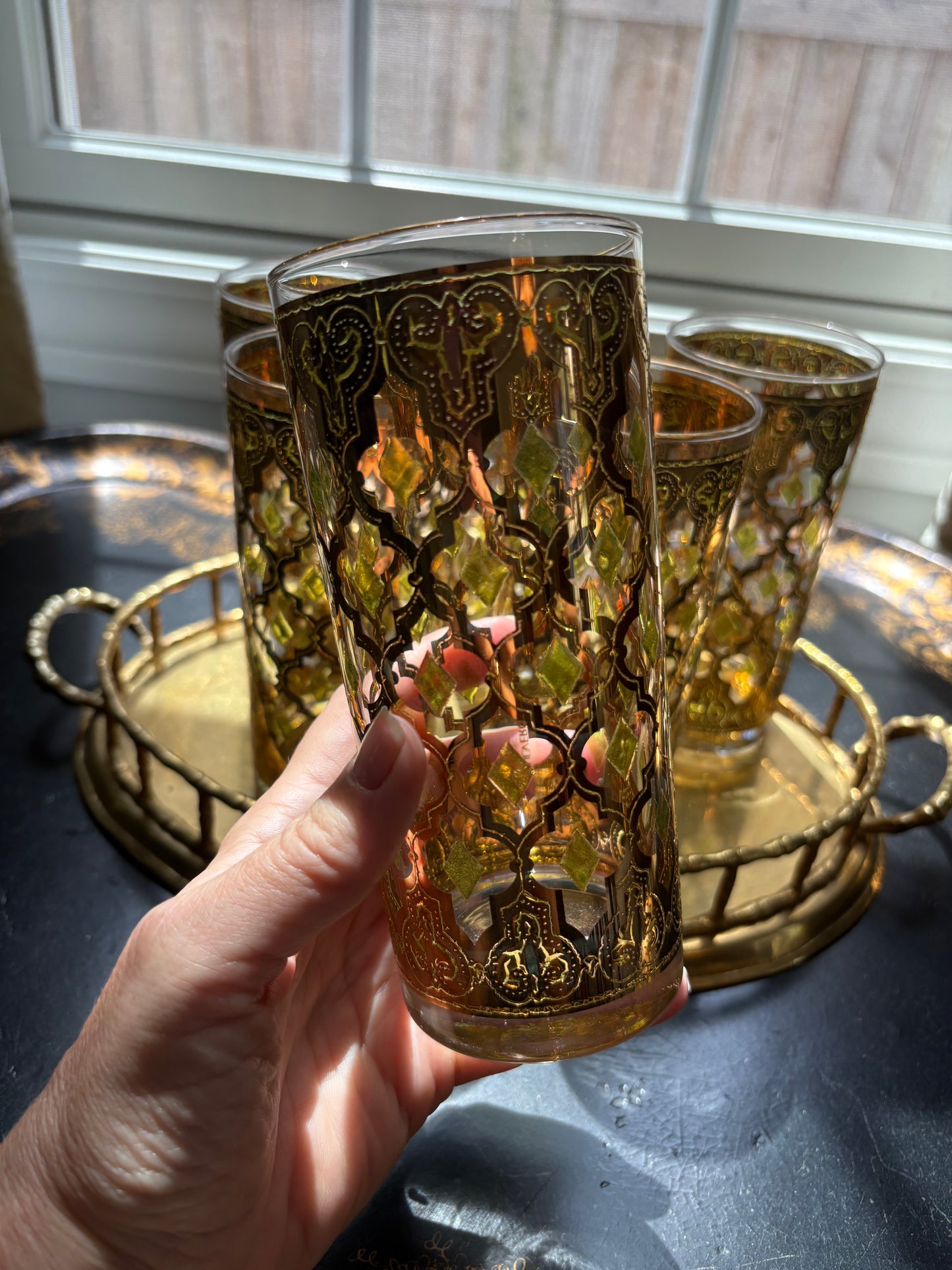 Set (8) Culver “Valencia” Tumblers