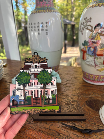 Charleston wooden house by Shelia! Ornament or decoration!