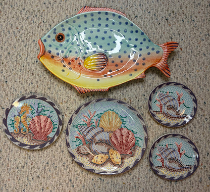 Beautiful Instant plate wall or entertaining set!