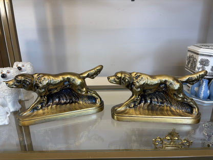 Striking dog bookends pair!