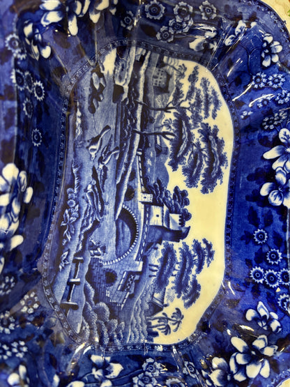 Beautiful Spode rectangular scenic dish!