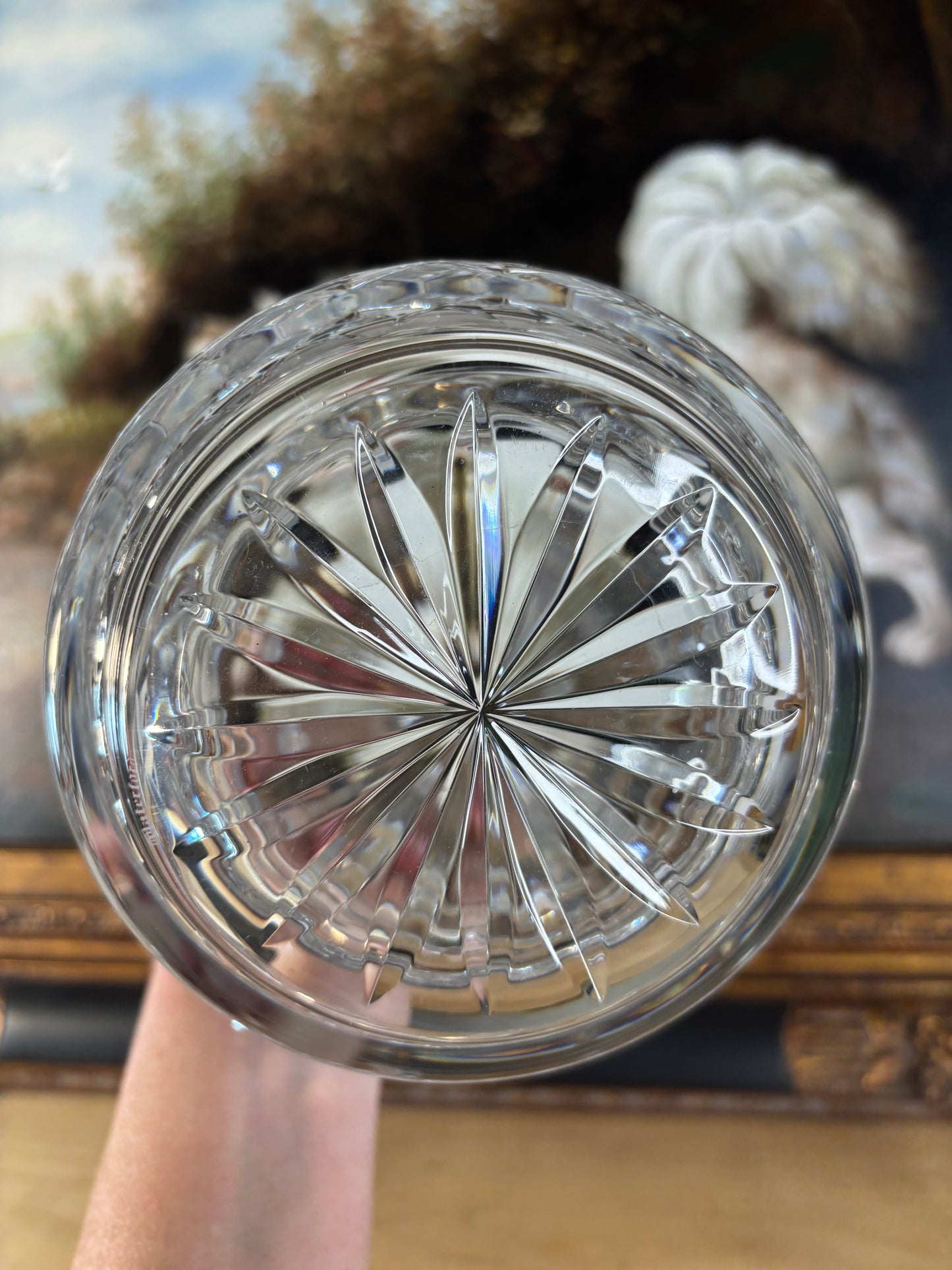 Stunning Waterford Lismore ice bucket or wine cooler!