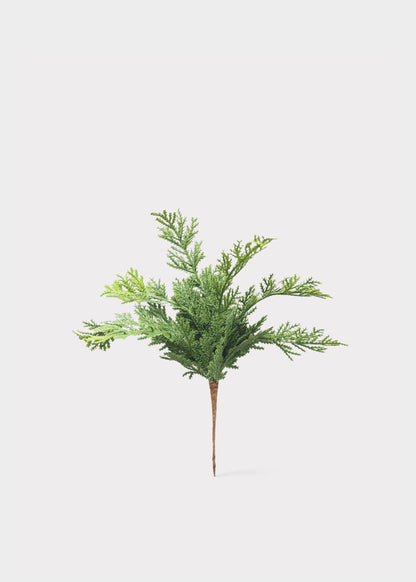 Artificial Natural Touch Cedar Pine - 10"