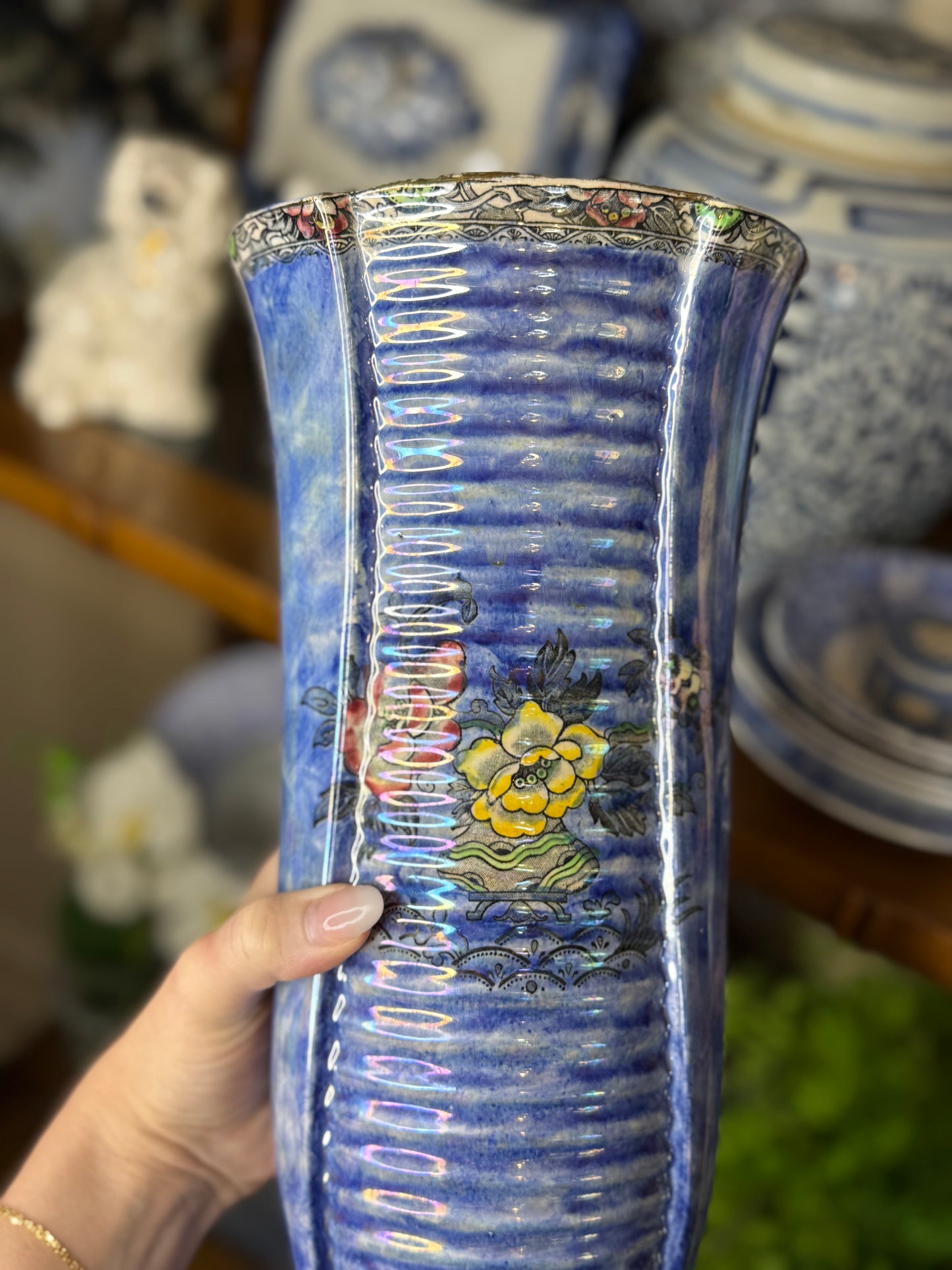 Antique Royal Bradwell Lustre Vase Trio | Set of 3 | DA4220 & DA4221